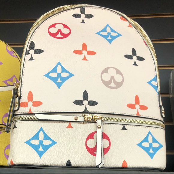 😍Elegant Multicolor Designer backpack set - Picture 2 of 2